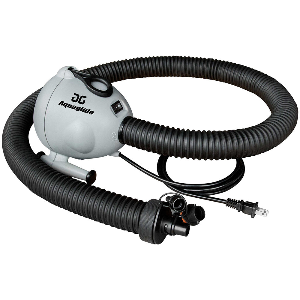 Hurricane 110v 3.6 Pump (US) with flexible hose and power cord for kayaks.
