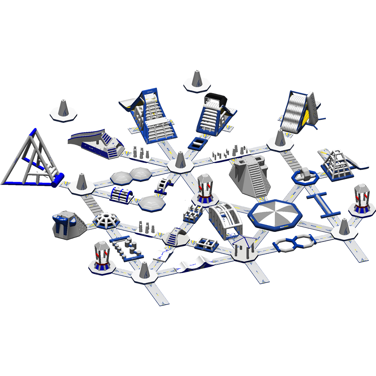 3D illustration of Circuit Monsoon XL 200.