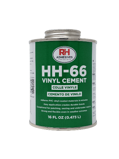 HH-66 Adhesive - 16oz green can for Aquaglide commercial repairs.