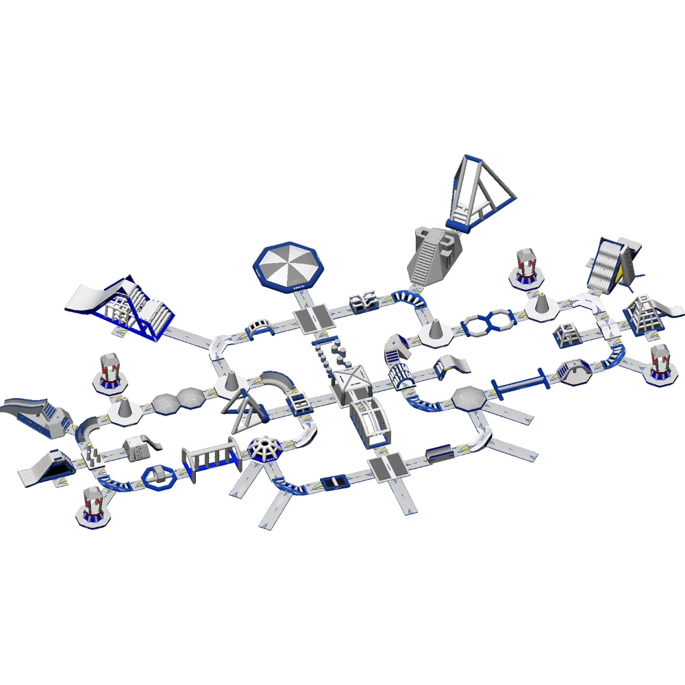 Ring Monsoon XXL 250, a signature item, with intricate modules and connectors.