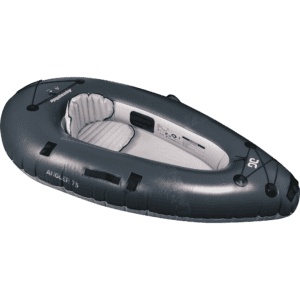 Angler ultralight kayak angled from the side