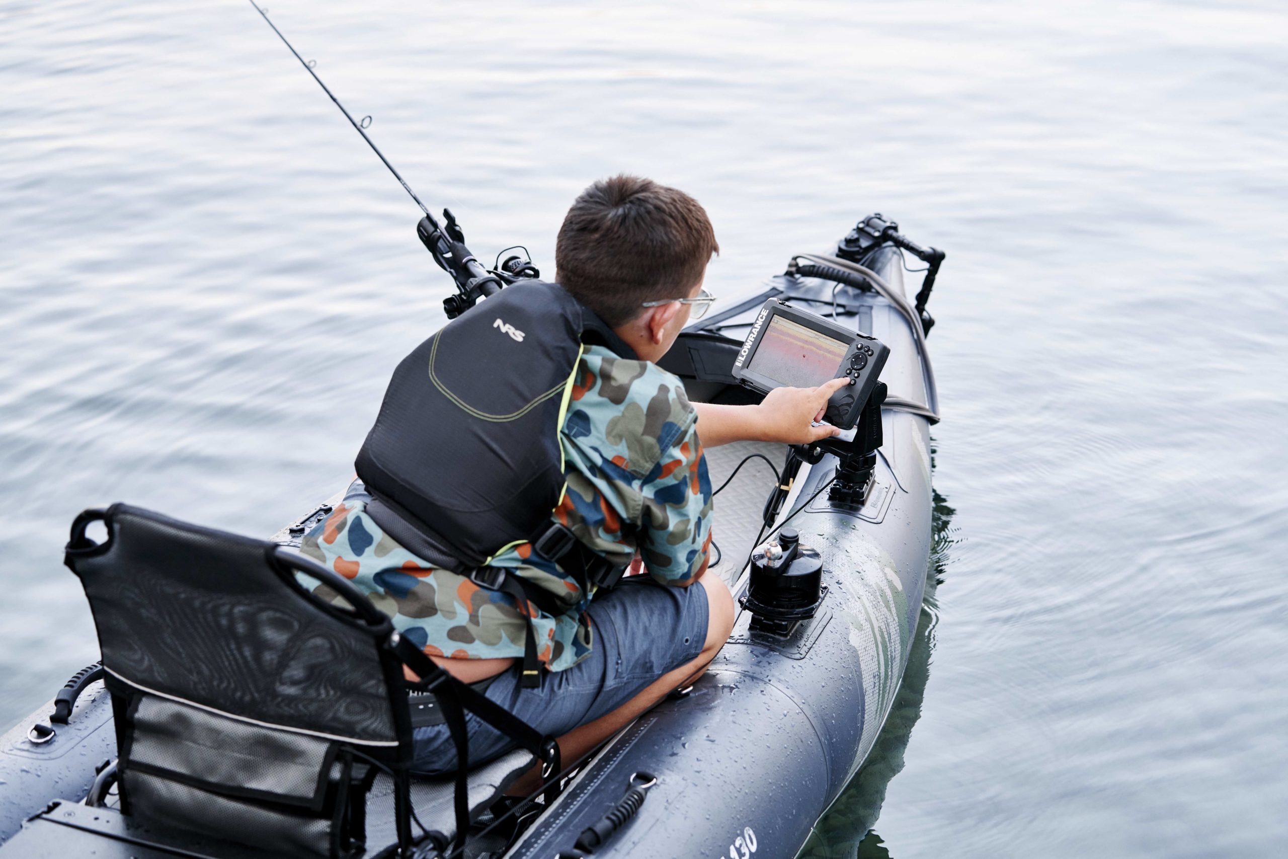 Brocraft Kayak Track Fish Finder Mount/Kayak Fish Finder Mount for Track 